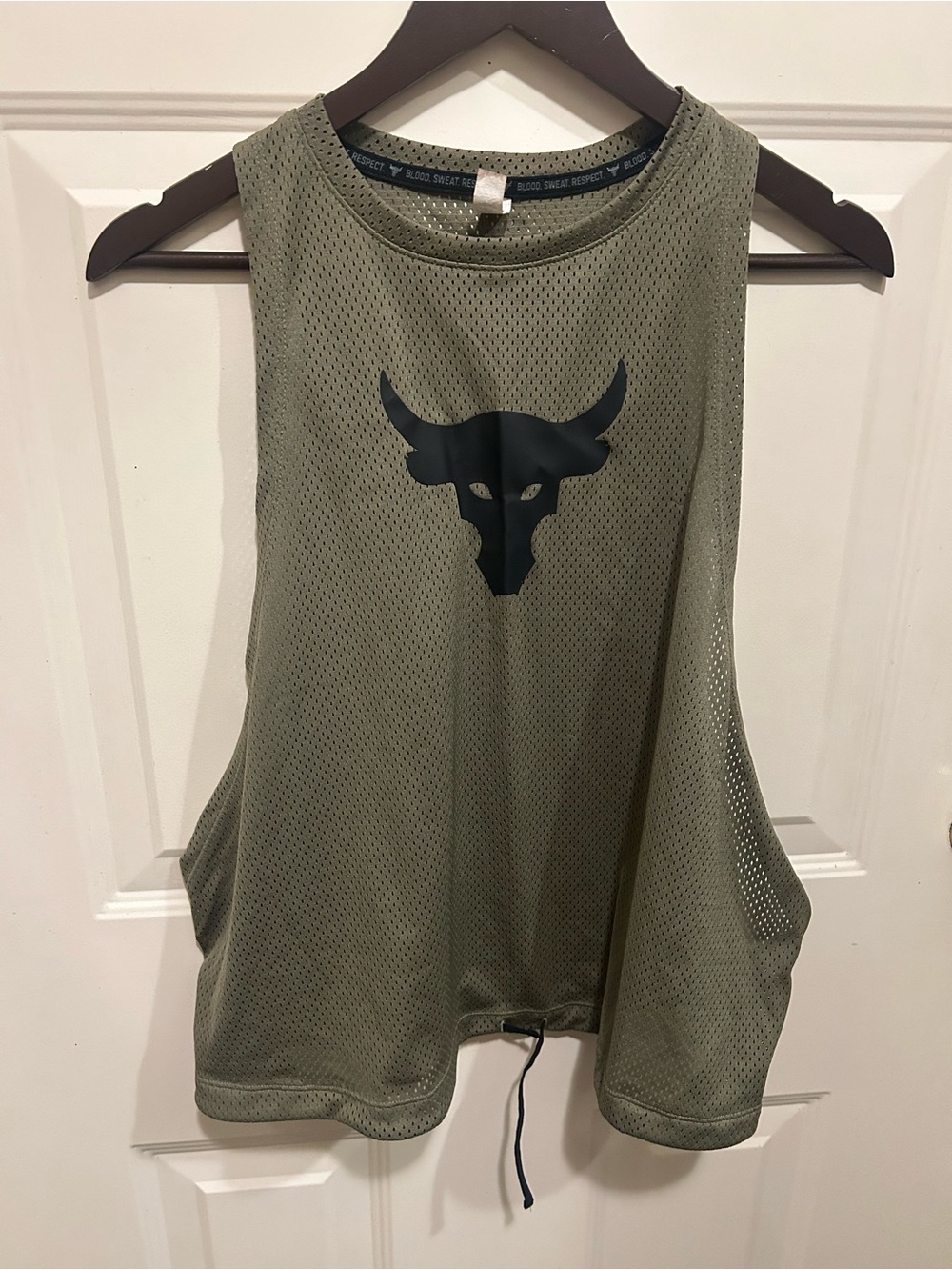 Under Armour Project Rock mesh tank top